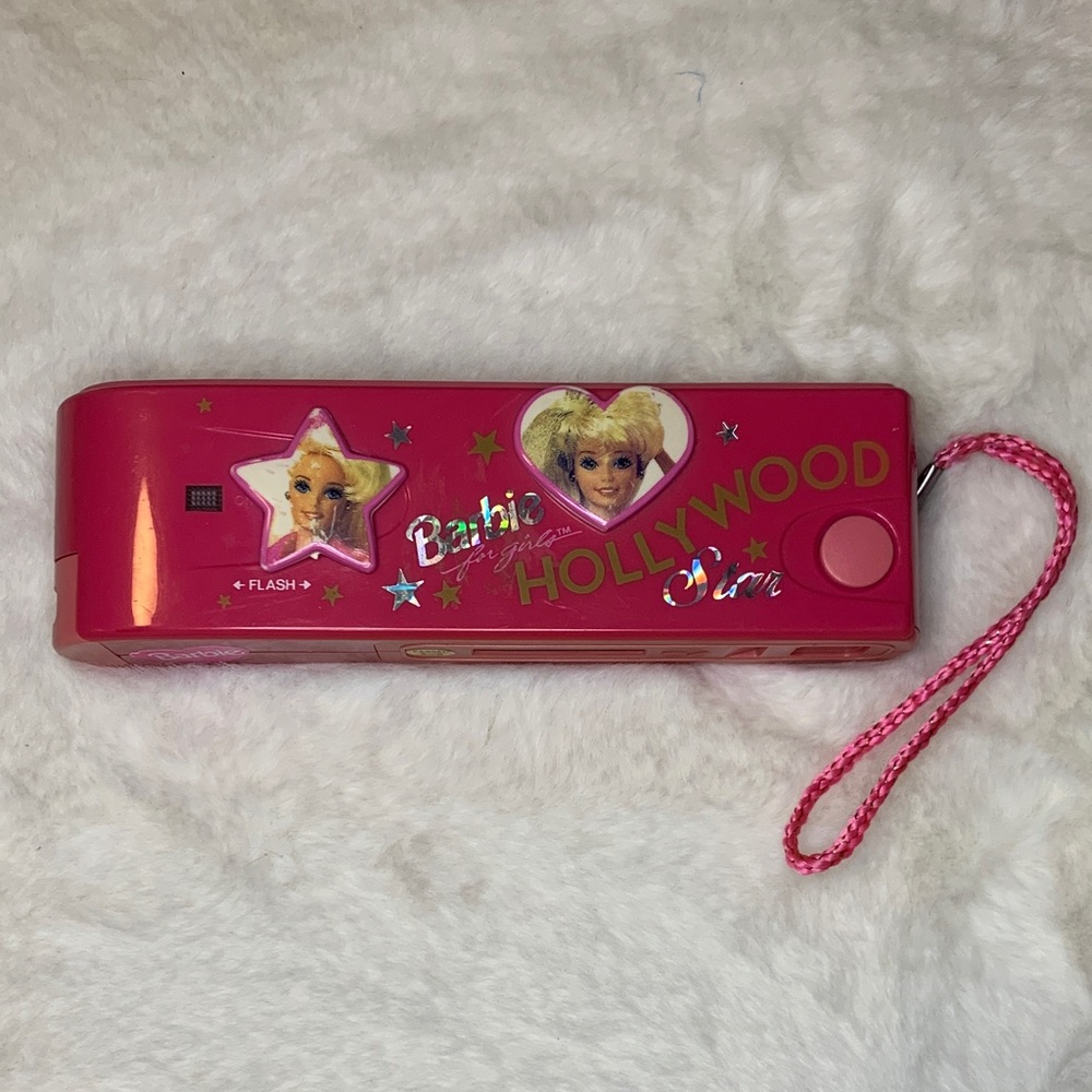 Barbie Pink Hollywood Star Flash Camera Toy